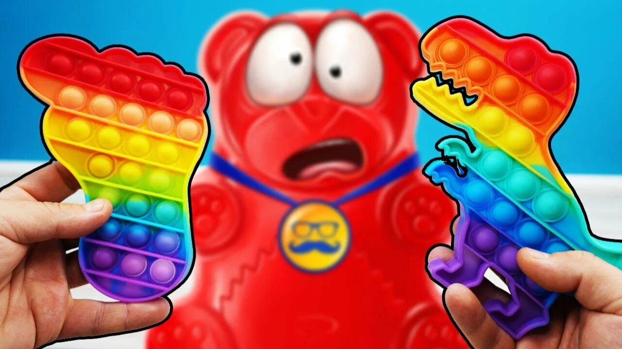 4 СПОСОБА ПОЛУЧИТЬ POP IT ДЛЯ ЖЕЛЕЙНОГО МЕДВЕДЯ ВАЛЕРЫ  ПОП ИТ ИЗ ШОКОЛАДА