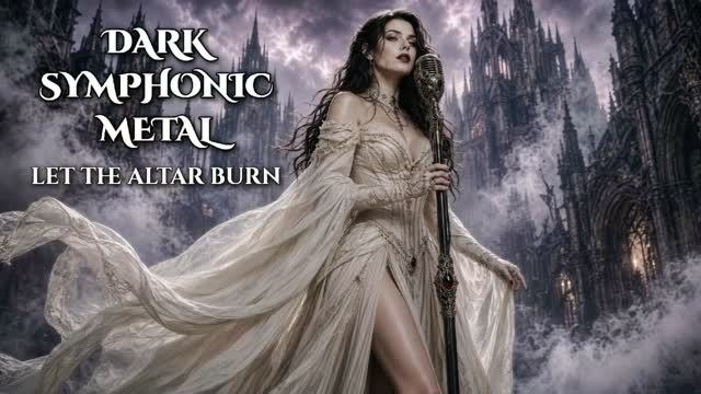 Let The Altar Burn   Dark Symphonic Metal   Official Music Video AI