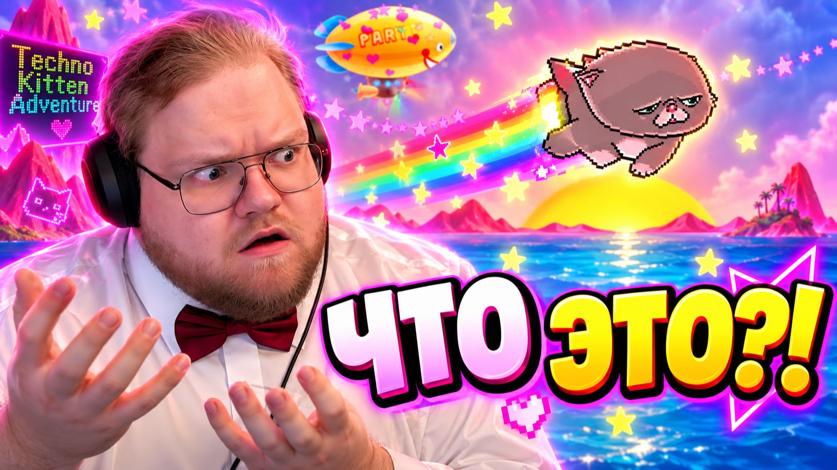 T2x2 НЕ ПОНИМАЕТ, ЧТО ПРОИСХОДИТ ► Techno Kitten Adventure