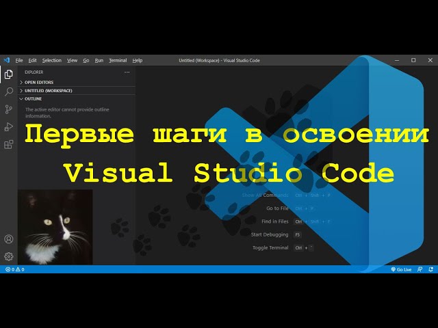 Первые шаги в освоении Visual Studio Code. Визуальная Студия Кодирования.