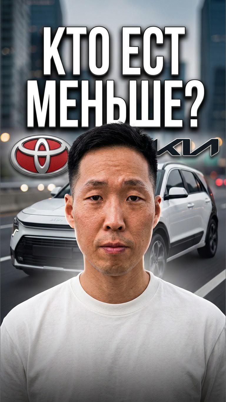 Toyota против Kia: У кого РАСХОД меньше?