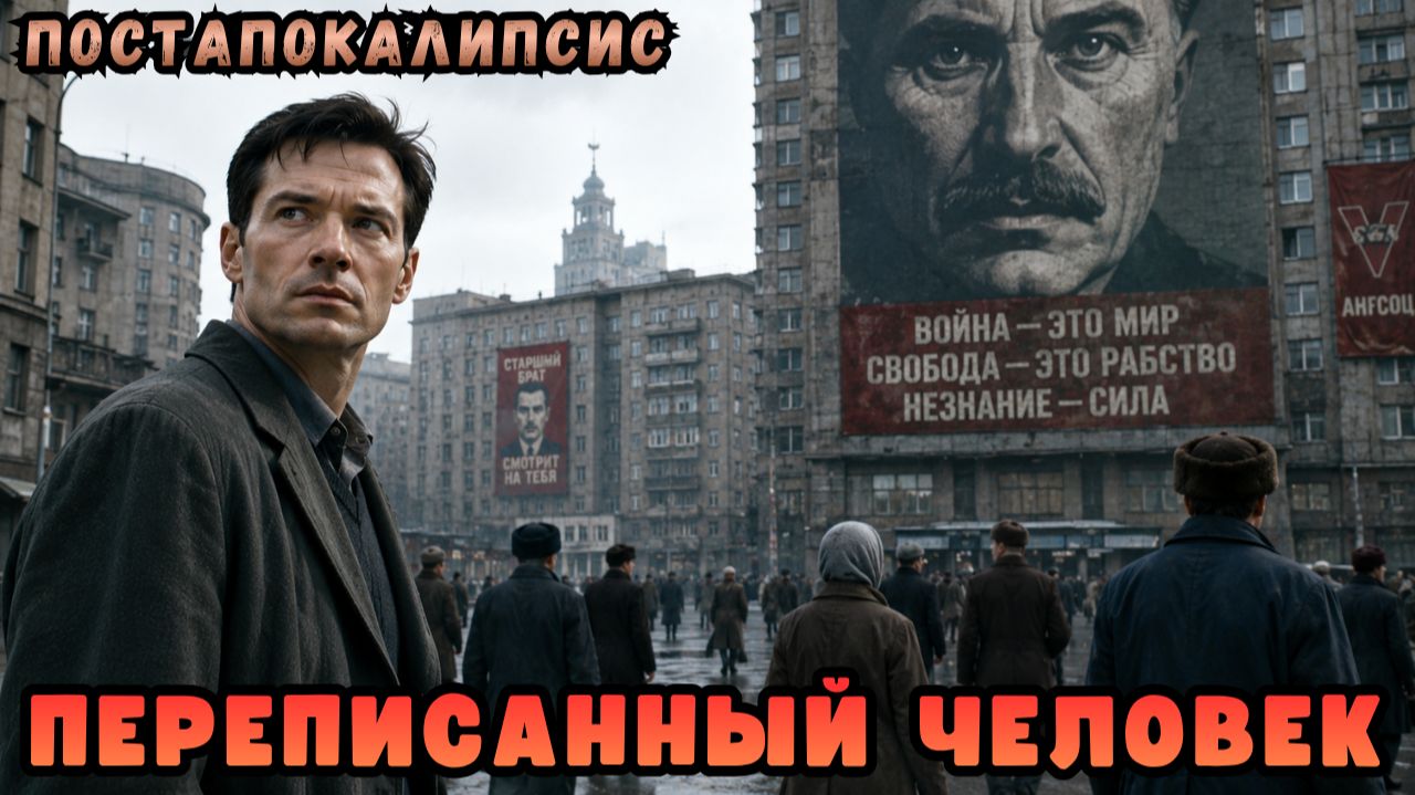 АУДИОКНИГА ПОЛНАЯ: ПЕРЕПИСАННЫЙ ЧЕЛОВЕК. ПОСТАПОКАЛИПСИС