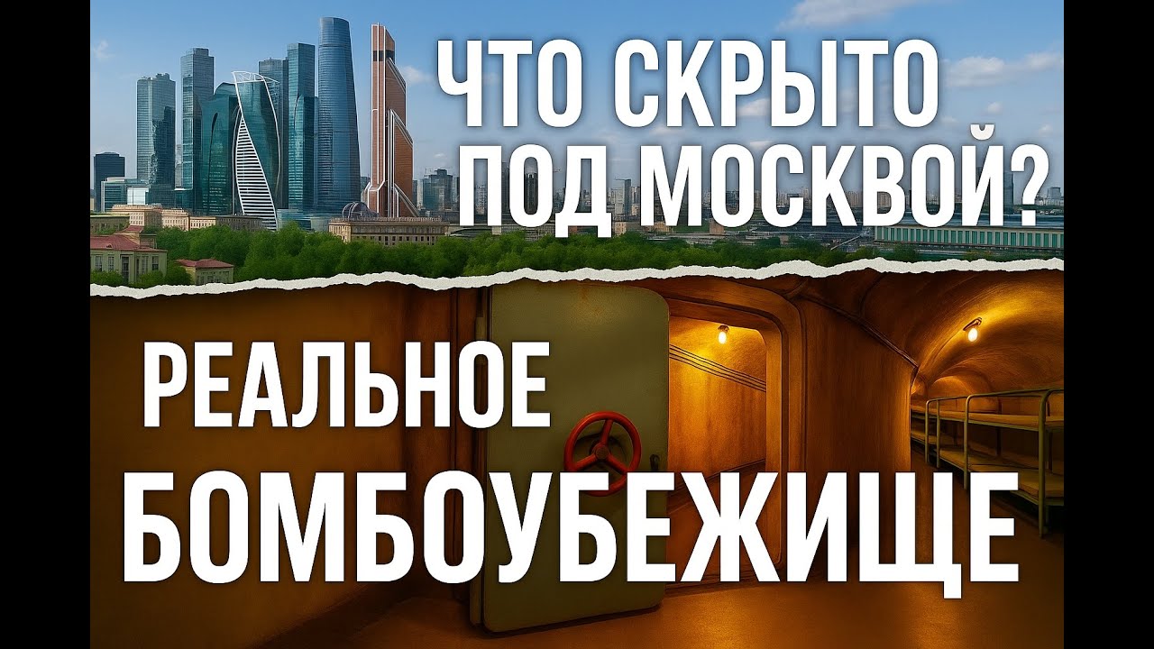 Бомбоубежище рядом с Москва-Сити. Что внутри?
