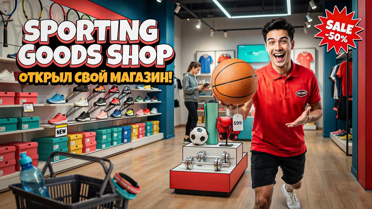 НОВЫЙ СИМУЛЯТОР МАГАЗИНА СПОРТ ТОВАРОВ! ➤ Sporting Goods Shop