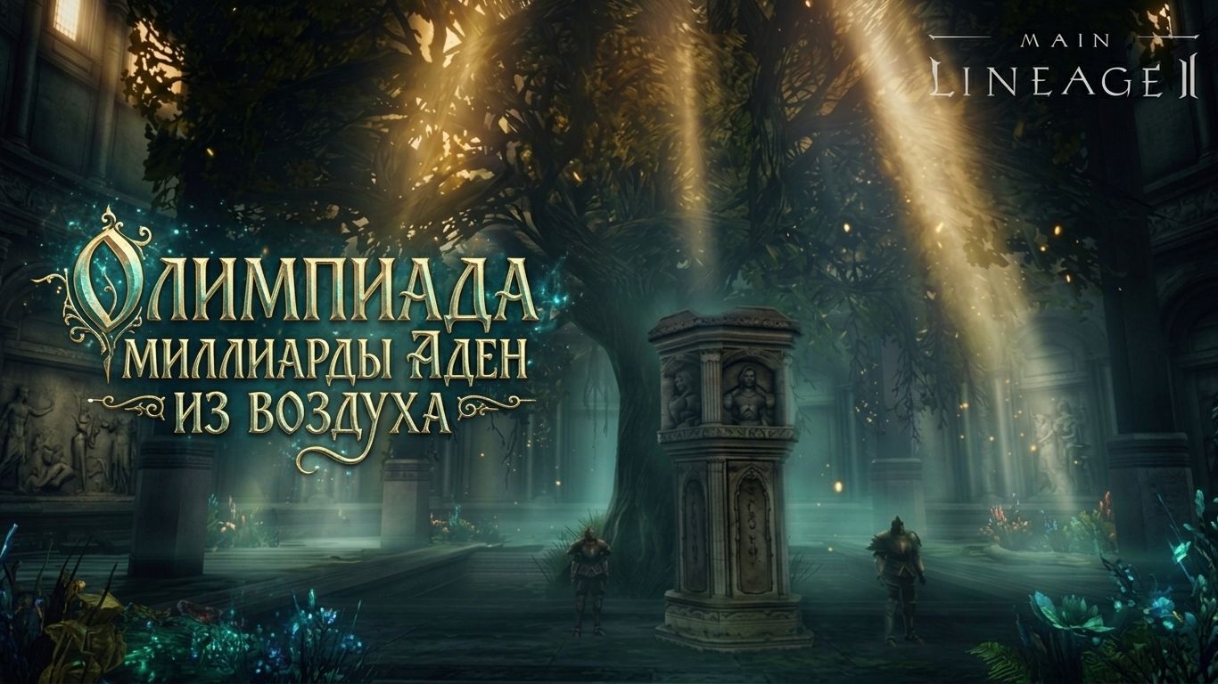 Олимпиада!! Миллиарды аден из воздуха в Lineage 2 Main Cadmus