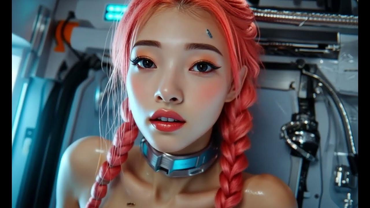 Epic Space Journey  AI Star Babes Finally Touch Down On Mars!