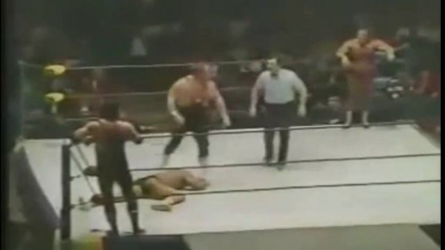 The Hart Foundation Brat Hart,Jim Neidhart Vs Ivan Putski,Tony Atlas.Брет Харт,Джим Нейдхарт,Ивана П