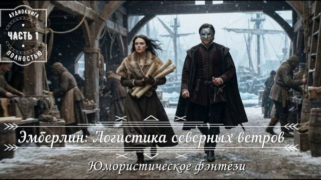 1️⃣🎧АУДИОКНИГА ПОЛНОСТЬЮ 👣Эмберлин: Логистика северных ветров🌬️ Юмористическое фэнтези 🔮ЧАСТЬ1️⃣