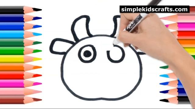 Легко рисуем милых и простых животных