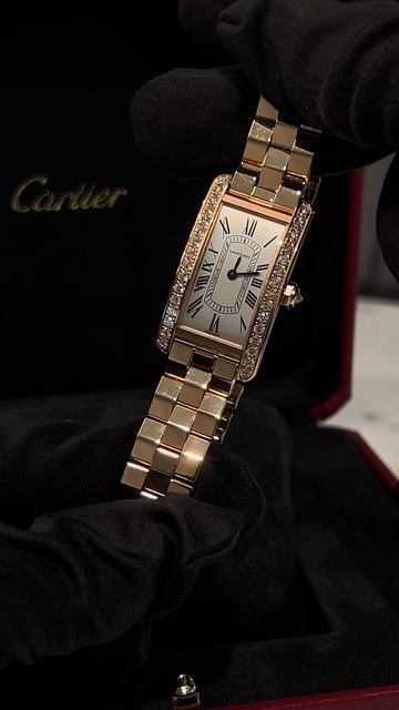 Cartier Tank Americaine Small 35.4 X 19.4 Mm WJTA0056
