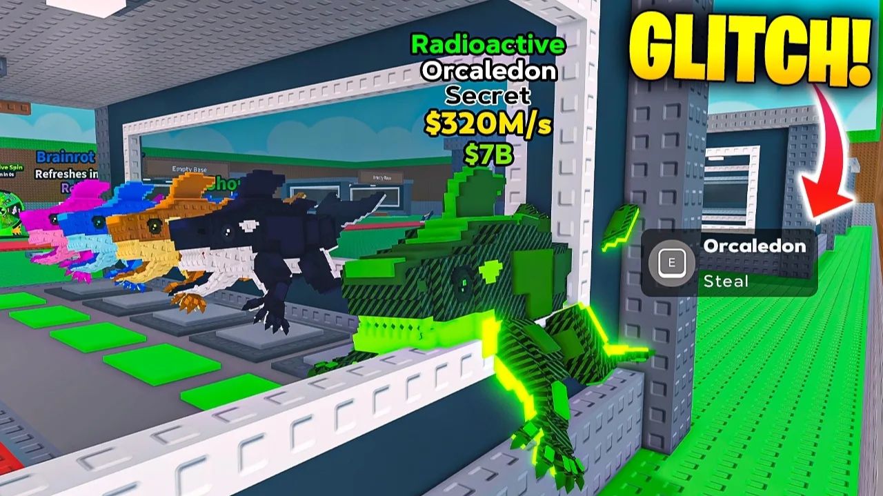 Roblox: смешные моменты в Steal A Brainrot #32 — НОВЫЙ RADIOACTIVE ☢️