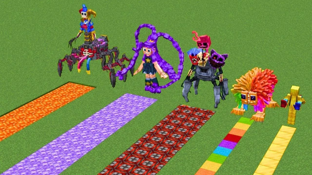 Какая новая моба из Poppy Playtime быстрее?