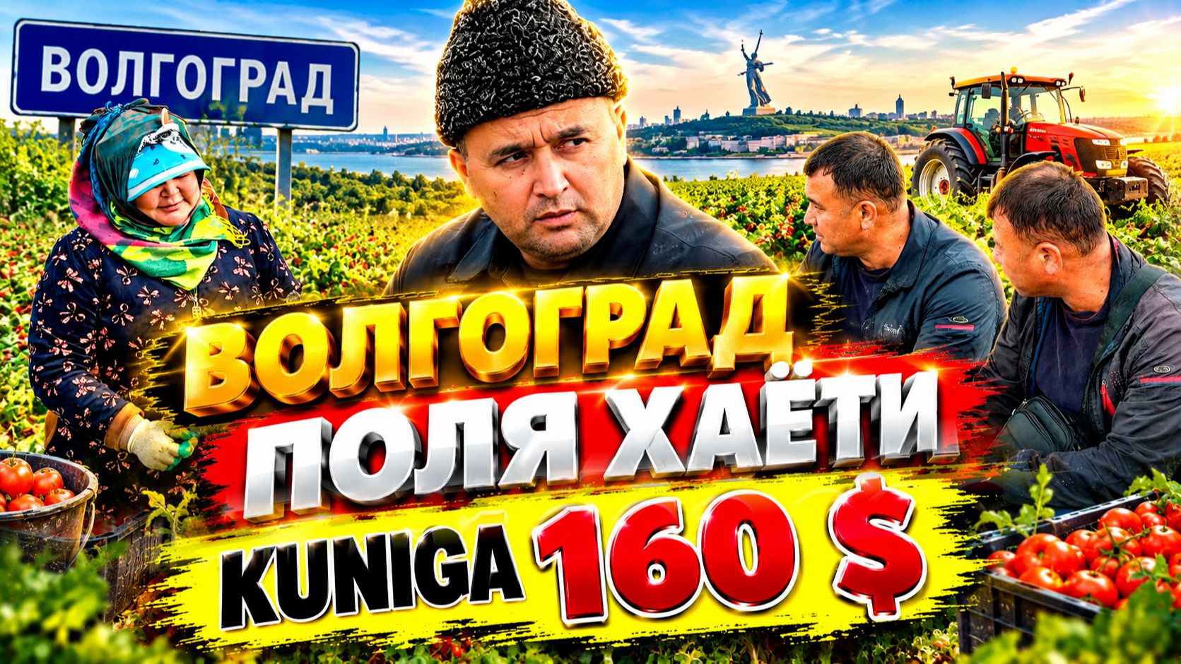 ВОЛГОГРАД. ПОМИДОР ПОЛЯ ХАЁТИ.