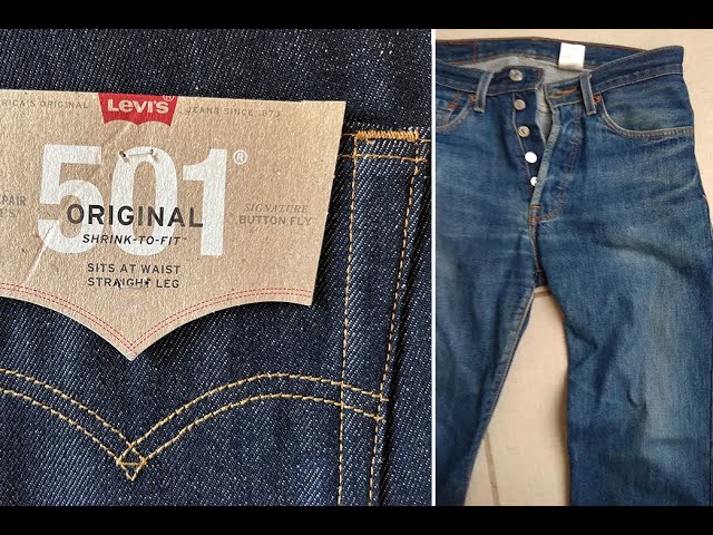 Джинсы Levi's 501 STF - Обзор До и После