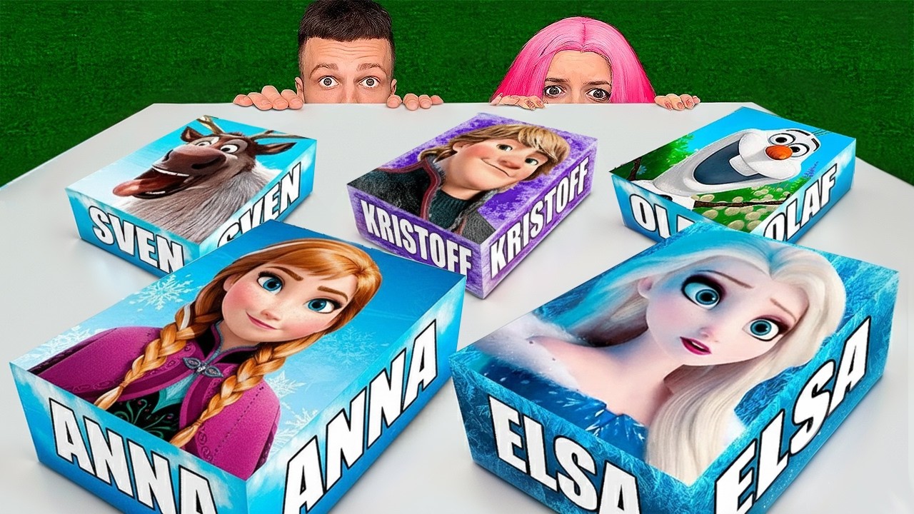 не открывай НОВЫЙ лего набор ELSA, ANNA, OLAF, KRISTOFF в 3:00 НОЧИ !!