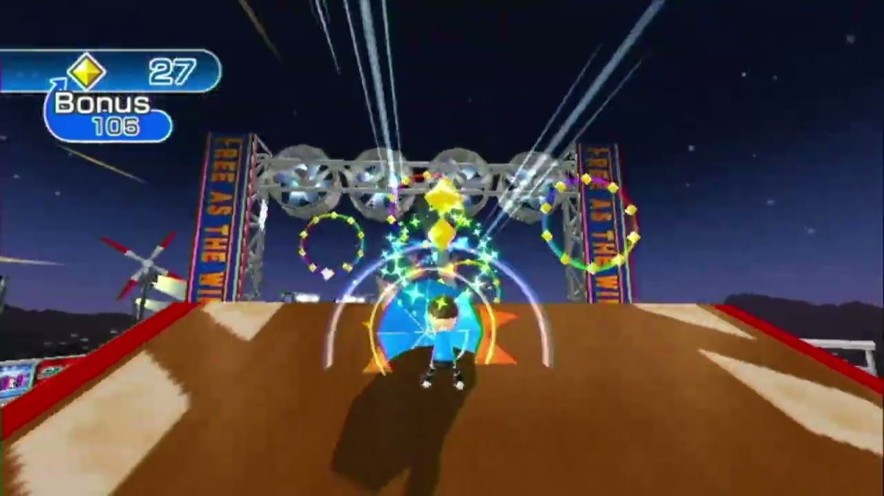 Wii Play Motion Бегущий по ветру Золотая Медаль