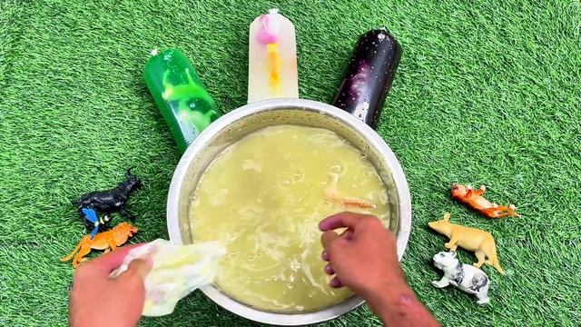 UNBOXING : Panda,kanguru, Kudanil,badak,kerbau,jerapah,singa,harimau,macan Tutul.