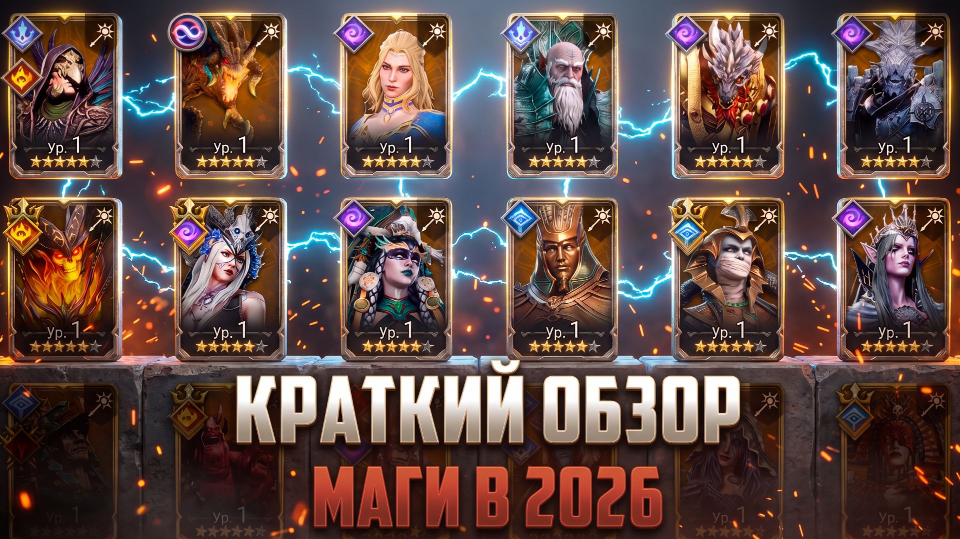 КРАТКИЙ ОБЗОР МАГОВ 2026 ДЛЯ НОВИЧКОВ  #watcherofrealms