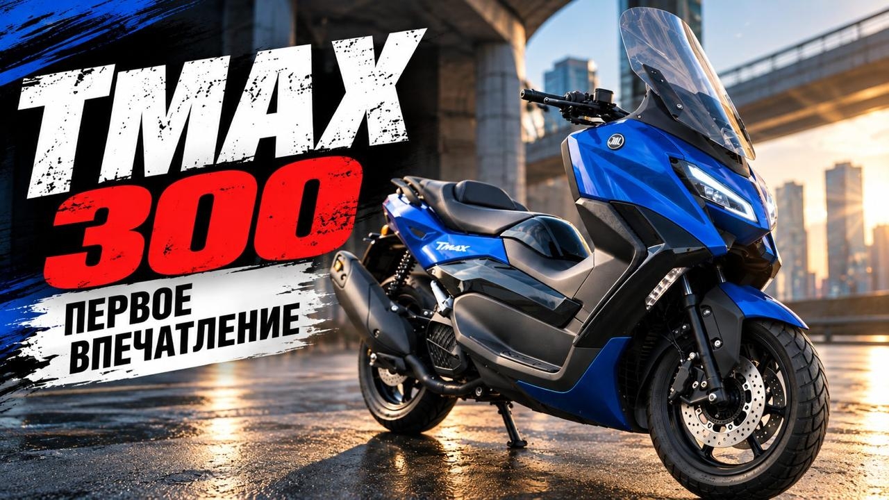 T-max 300cc. Часть 1. Делюсь первым впечатлением, сушу штаны.