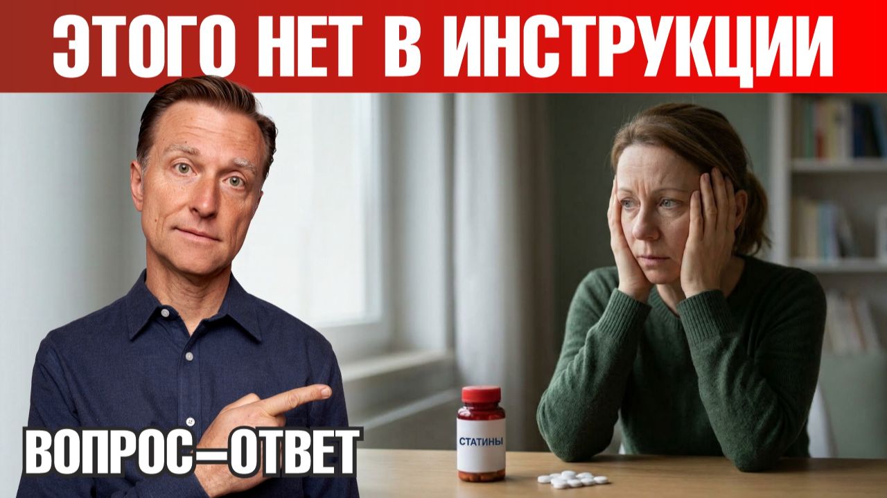 Статины блокируют ЭТО: почему страдает сердце и мышцы