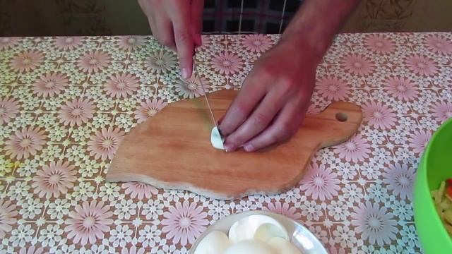 Рецепты салата с ветчиной