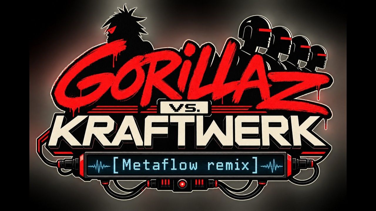 Robots Vs. Plastic - Kraftwerk Meets Gorillaz Inspired Mashup Mix