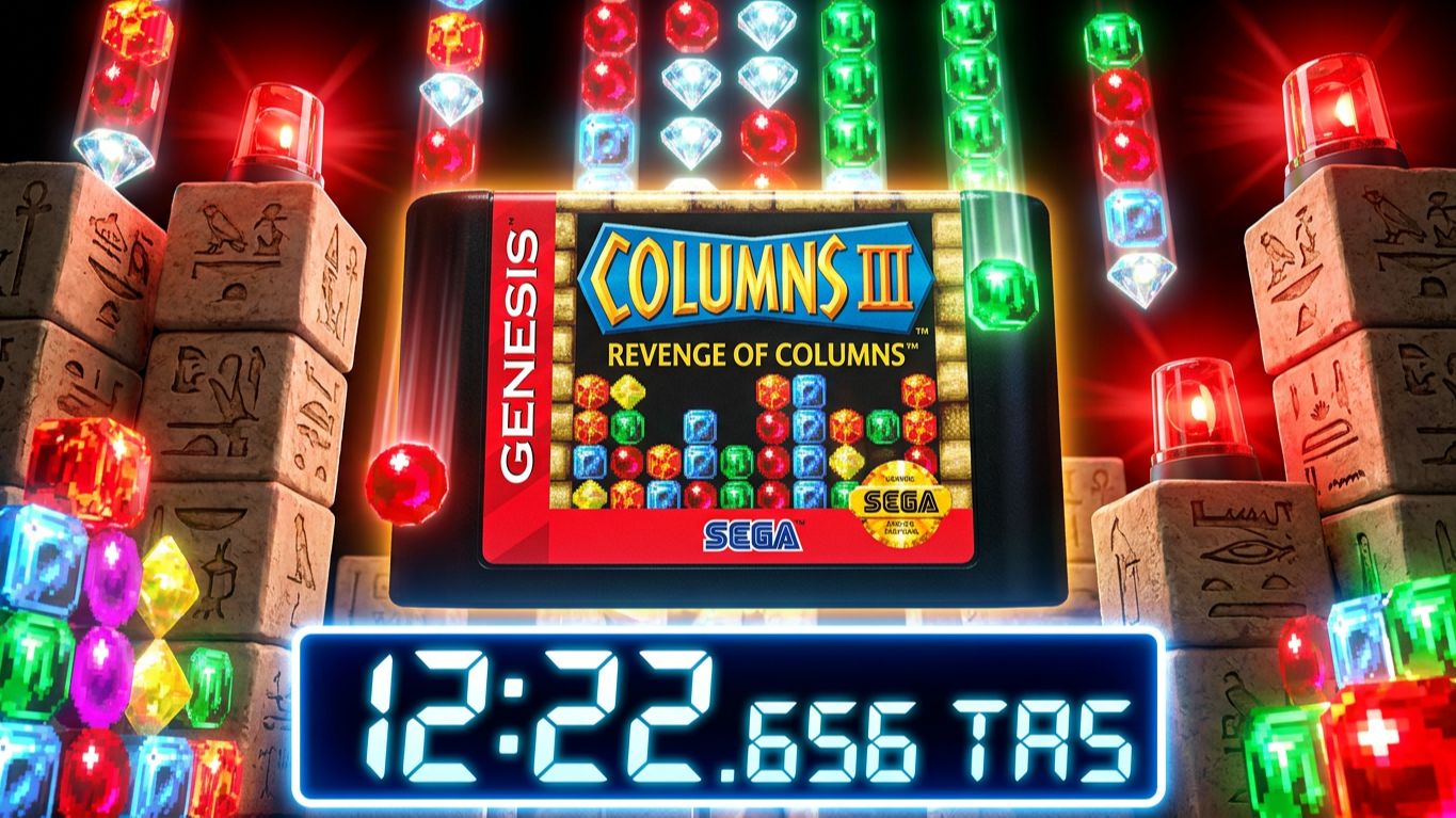TAS, (Genesis) Columns III: Revenge Of Columns - In 12m 22.656s By Dimon12321