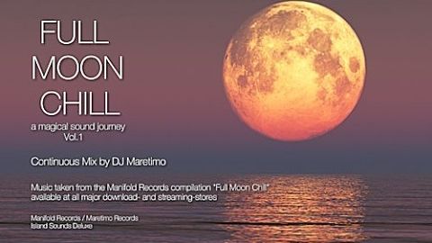 DJ Maretimo - Full Moon Chill Vol.1 (Full Album) HD, 2018, 2+Hours Space Night Music