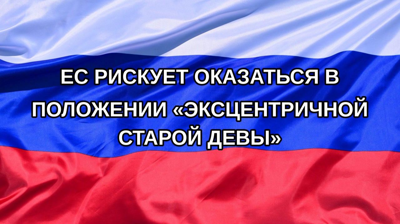 ЕС рискует оказаться в положении «эксцентричной старой девы»