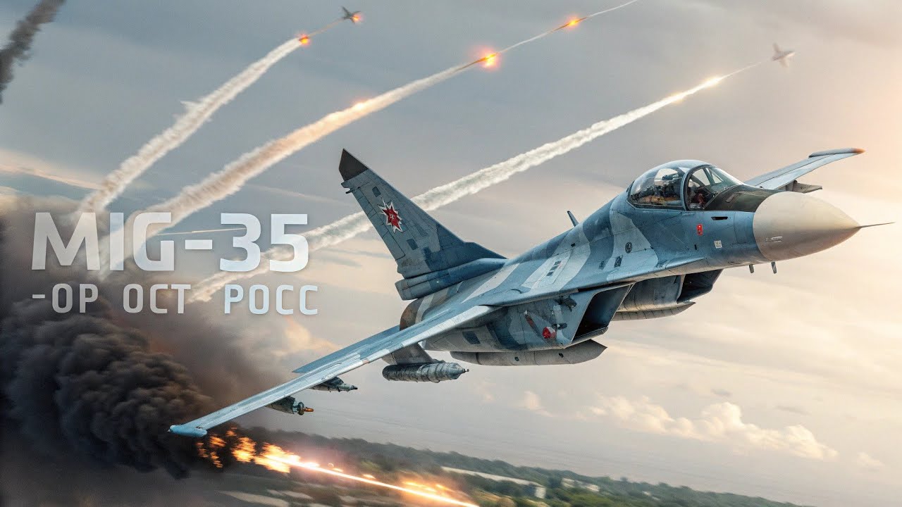 Новый истребитель МиГ-35: скорость, мощь и технологии 4++ поколения