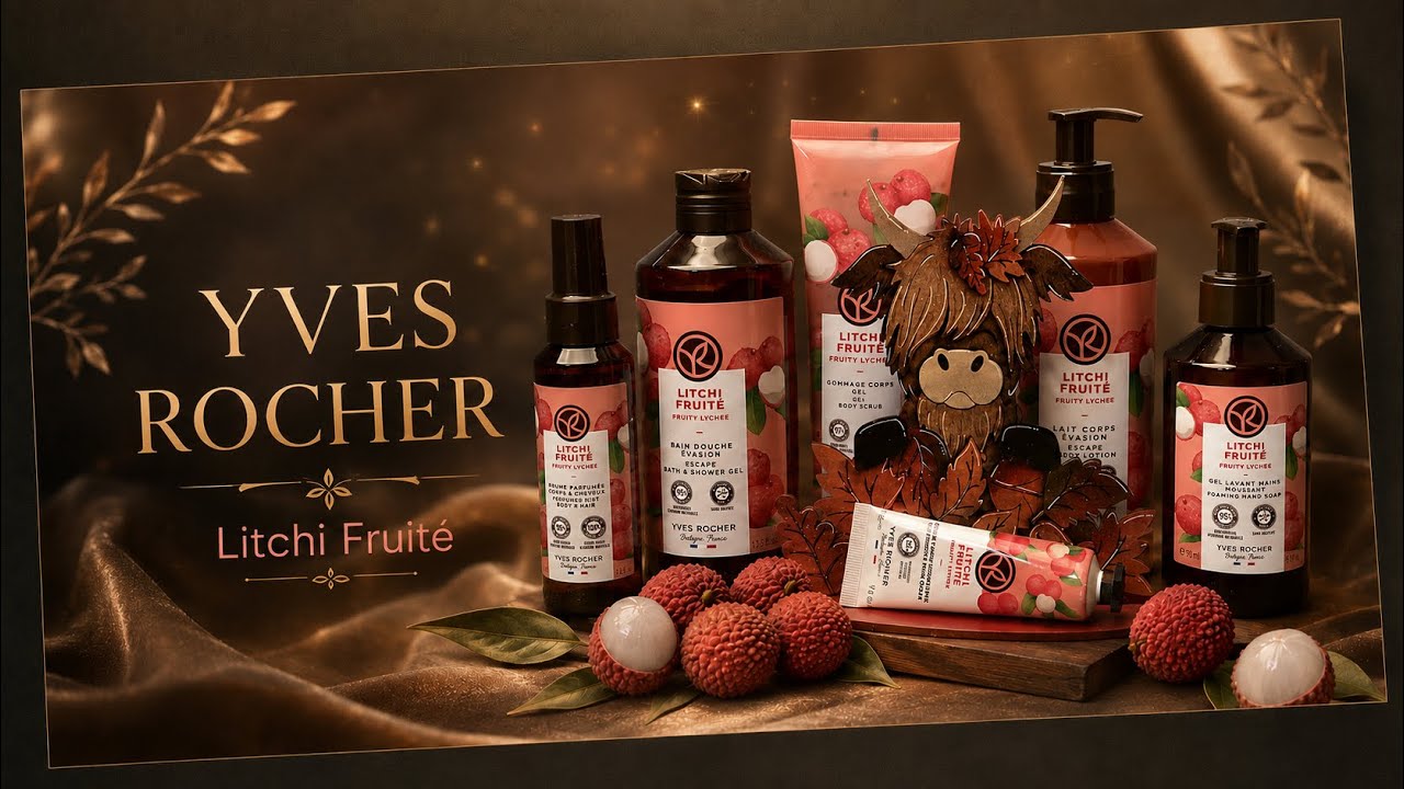 Новинки YVES ROCHER - обзор новой уходовой линейки LITCHI FRUITÉ. Лето 2026.