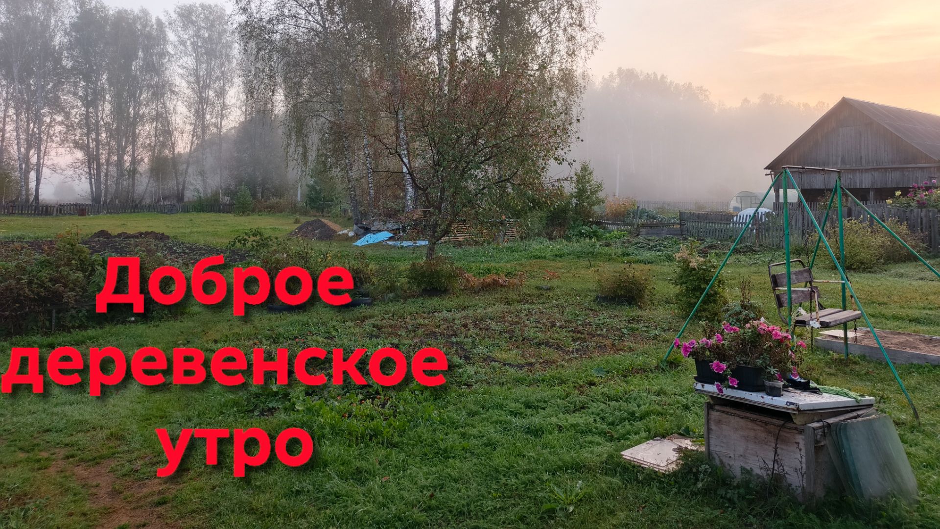Деревенские будни