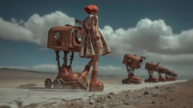 Strange Surreal Scenes – Keep On: A Cinematic AI Journey (4K)
