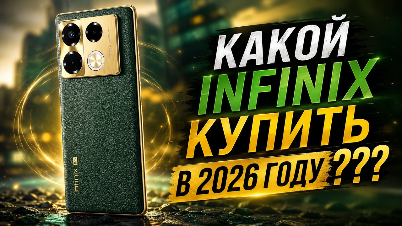 ЛУЧШИЙ INFINIX В 2026 ГОДУ все линейки