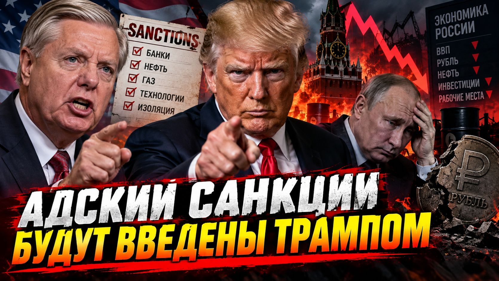 Адские Санкции будут введены. Как повлияют на экономику РФ