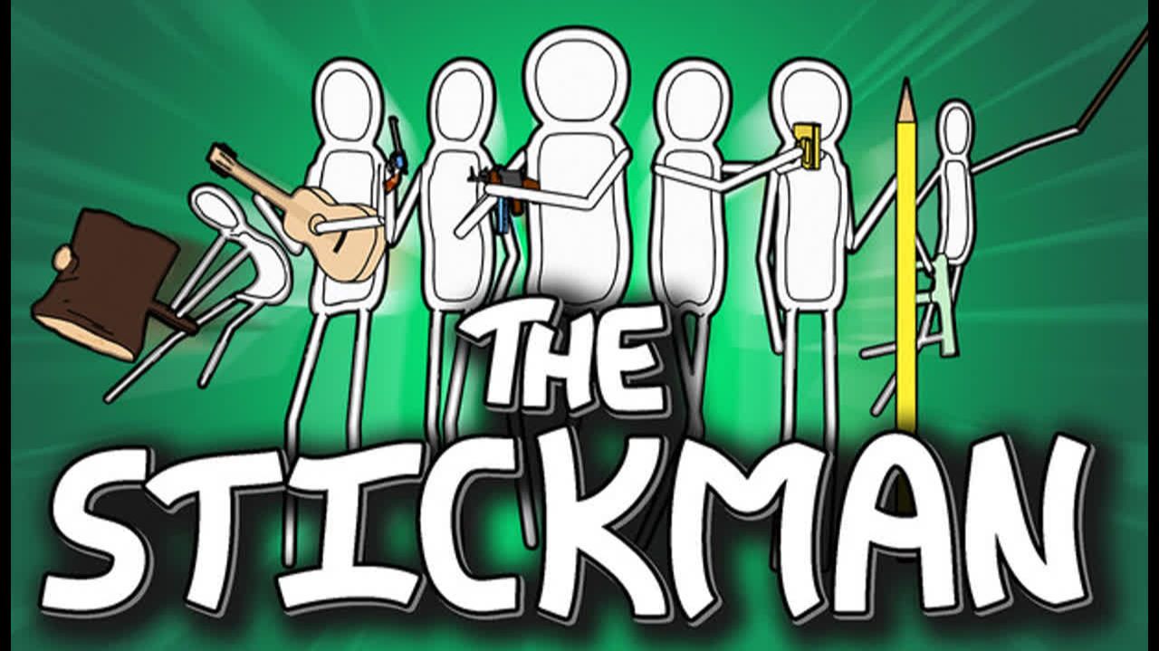 The Stickman Беги, Прыгай, Стреляй.
