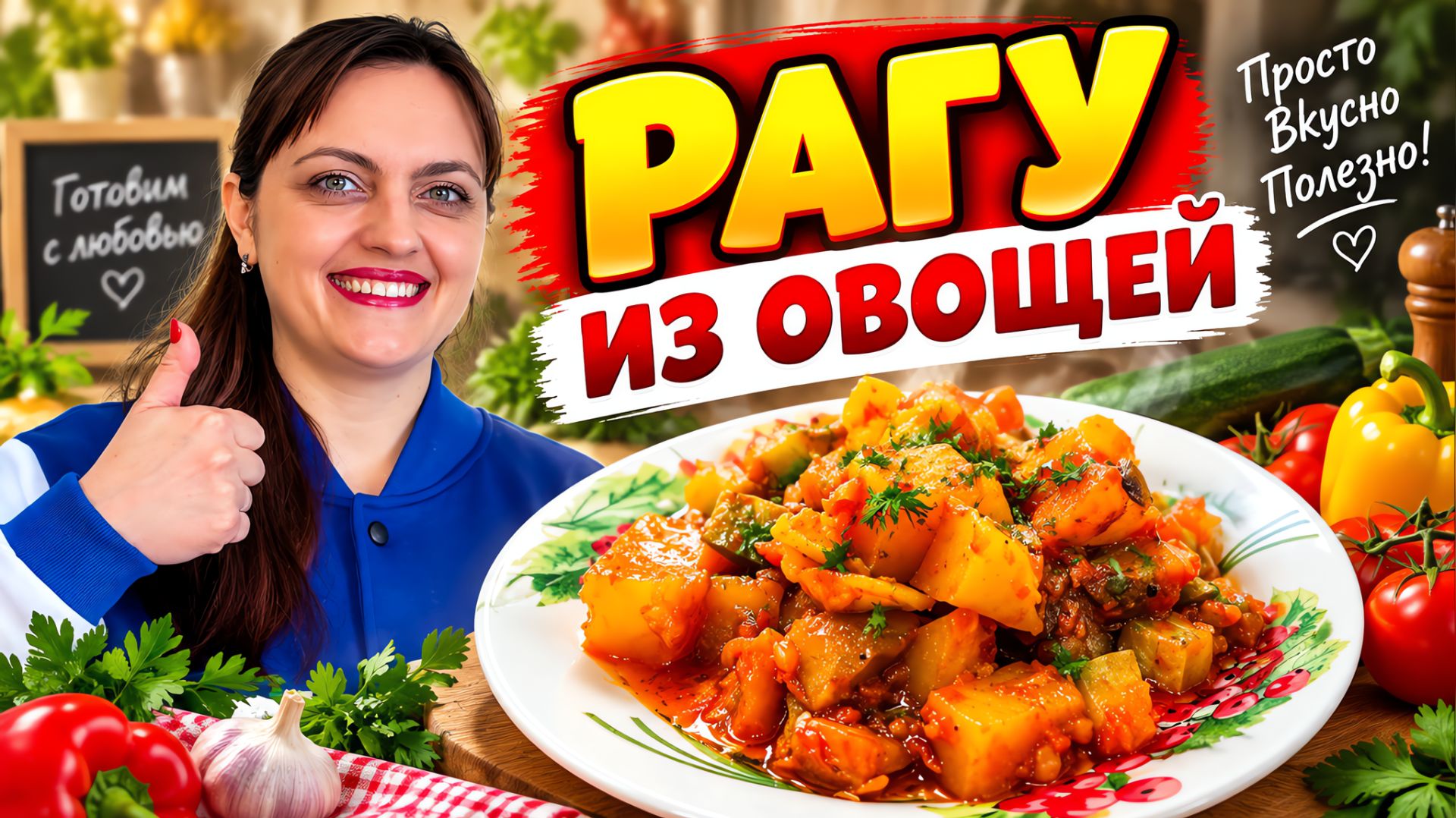 Овощное рагу из любых овощей