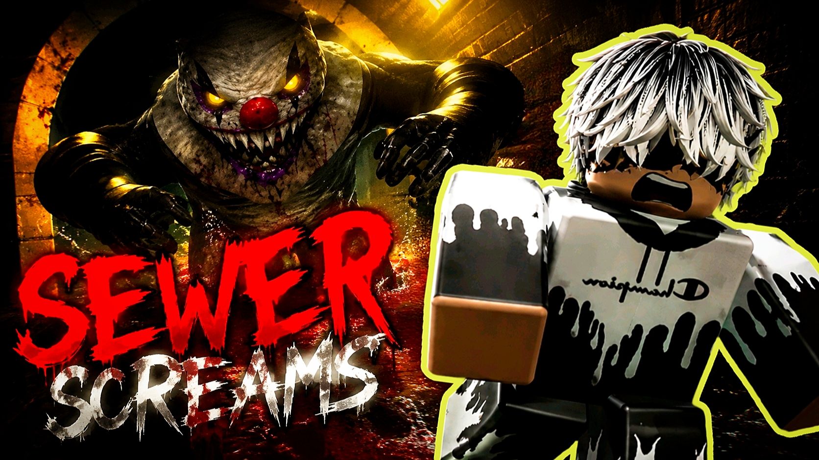 😨 ОН ЖДАЛ МЕНЯ В КАНАЛИЗАЦИИ... Sewer ScreamS Roblox