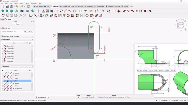 Руководство по проектированию деталей в FreeCAD для начинающих