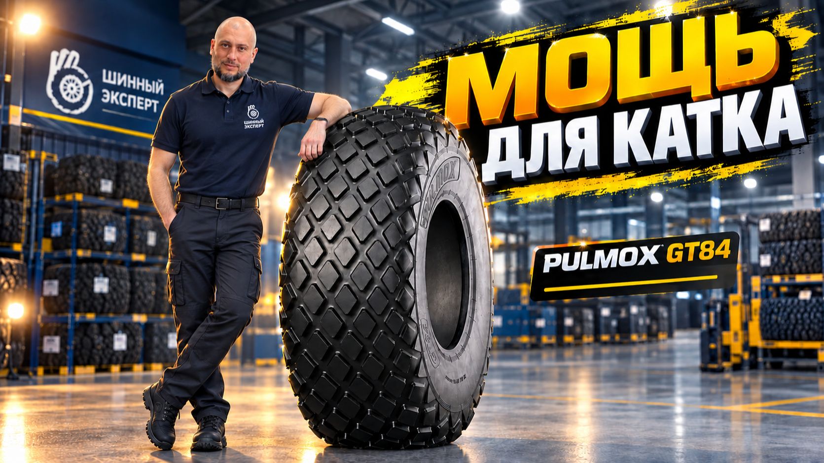 Шина для катка: Pulmox GT84 (23.1-26)