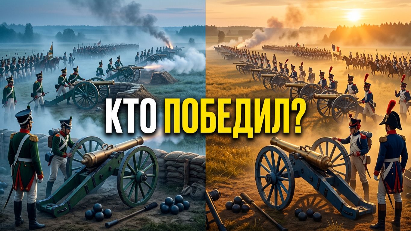Артиллерийская дуэль Бородина: как решался исход великой битвы