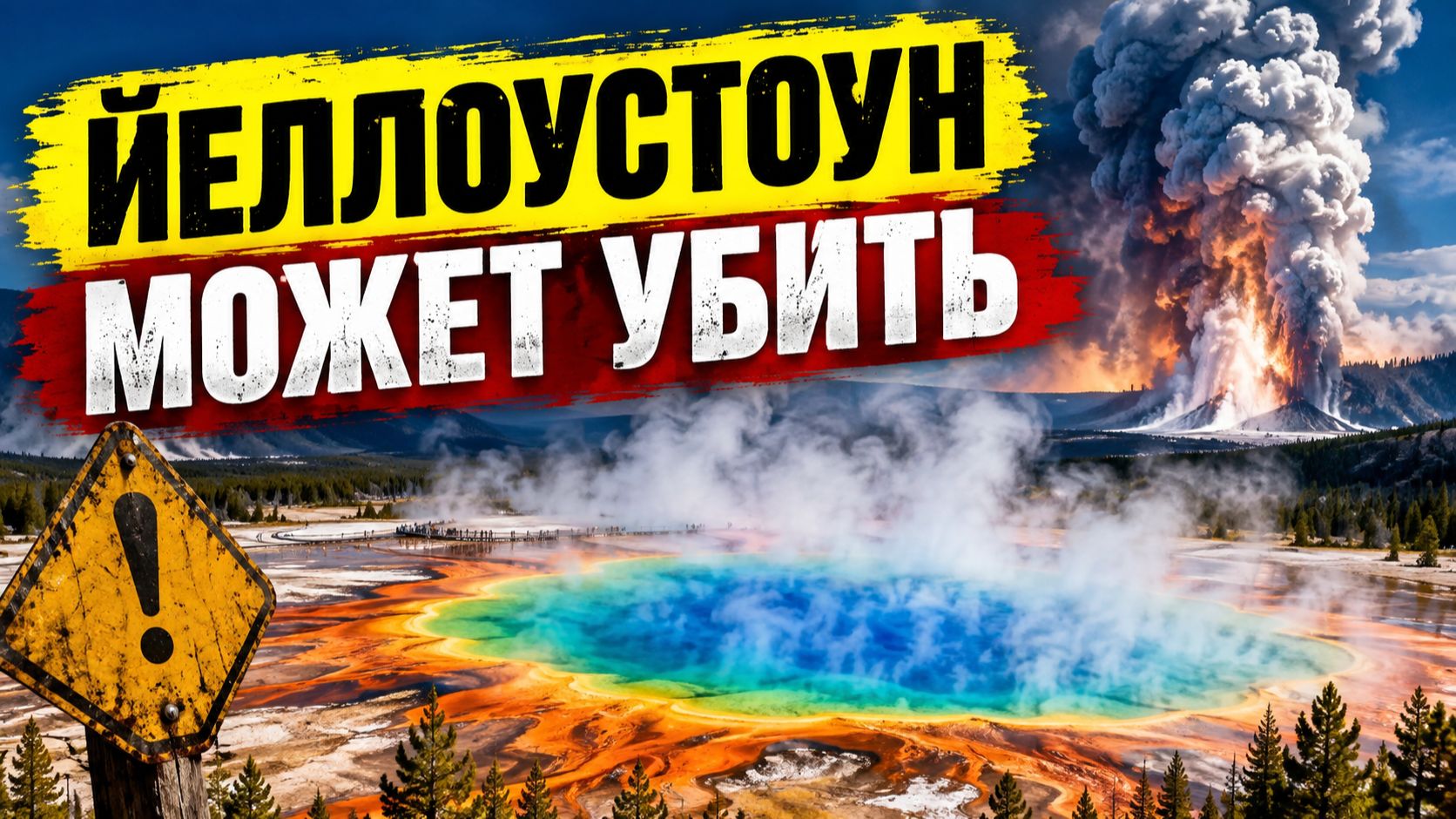 ЙЕЛЛОУСТОУН: Что скрывает самый опасный парк Америки?
