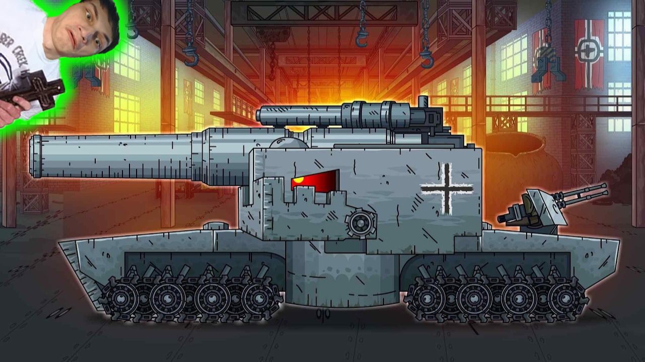 Перерождение Арта Монстра! FV-44 Vs Мини-Дора - Реакция на Геранд - Мультики про Танки