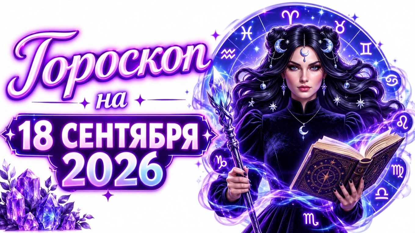Гороскоп на 18 сентября 2026 года