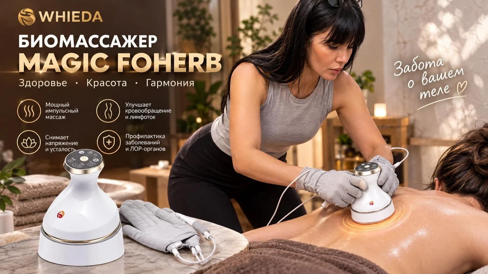 Презентация БЭМ Magic Foherb и виды процедур  с ним | Алия Нурманова