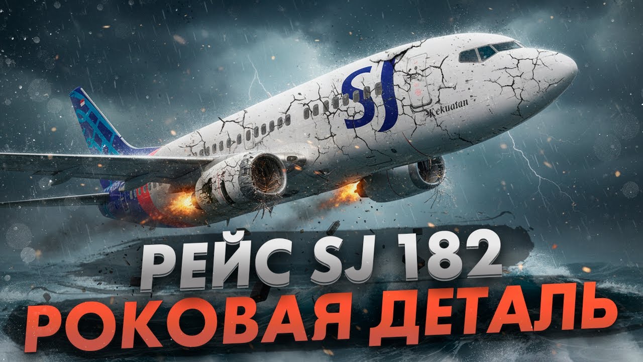 Роковая деталь. Авиакатастрофа Boeing 737 над Яванским морем.