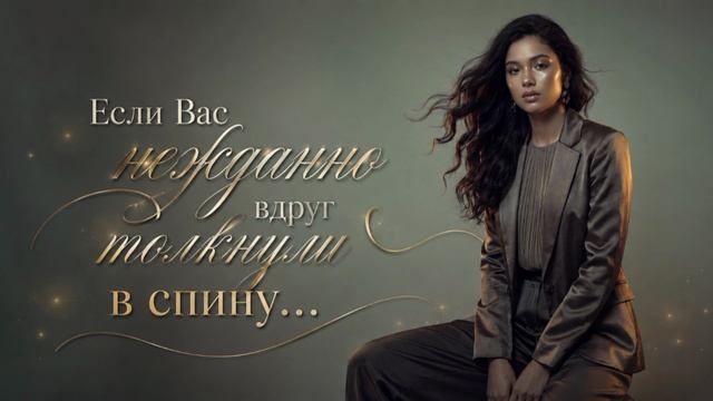 Если Вас нежданно вдруг толкнули в спину- Nik'Ka