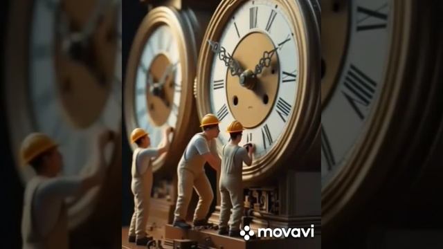 Как Крошечные мастера ремонтируют Гигантские часы? ⏰🔧