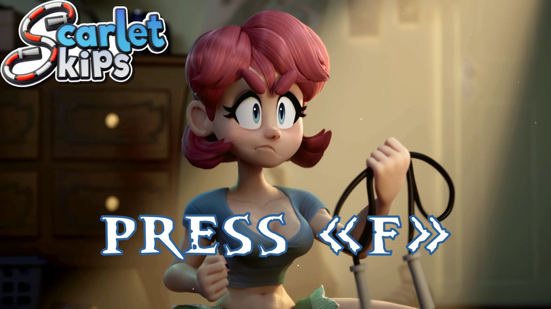 Прохождение Scarlet Skips. ОДНА КНОПКА, ЧТОБЫ ЖИТЬ | Космонавт PLAY
