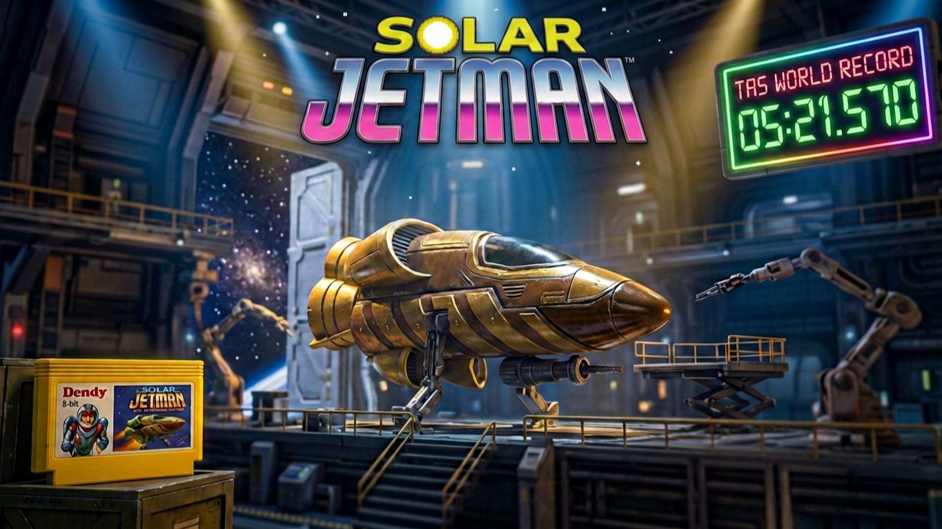 TAS, (NES) Solar Jetman: Hunt For The Golden Warpship - In 05m 21.570s By ChucJo